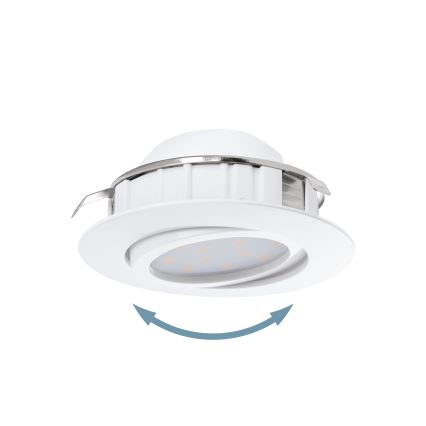 Eglo - 3er-Set LED-Einbauleuchten PINEDA LED/4,9W/230V