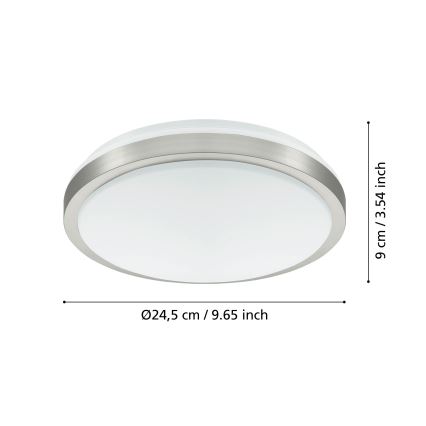 Eglo - LED Deckenleuchte LED/18W/230V