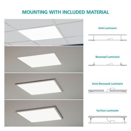 Eglo – LED-Einbaupanel LED/40W/230V