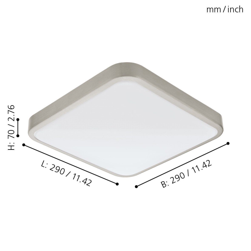 Eglo 96231 - LED Badezimmer-Deckenleuchte MANILVA LED/16W/230V IP44