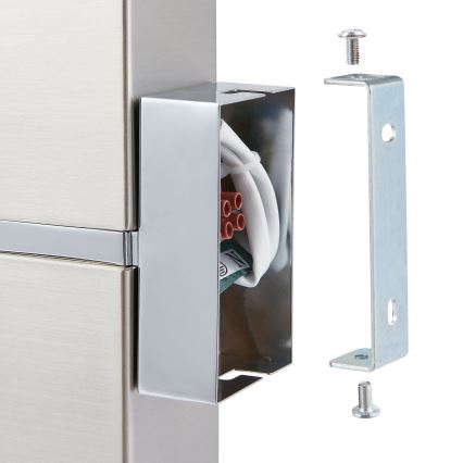 Eglo 96264 - LED-Wandleuchte PASSA 2xGU10/2,8W/230V eckig