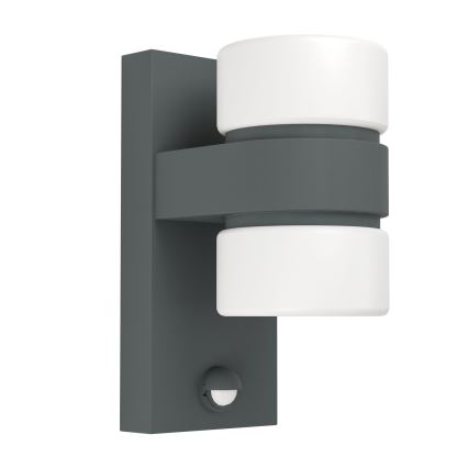 Eglo 96276 - LED Outdoor leuchte mit Sensor ATOLLARI 2xLED/6W