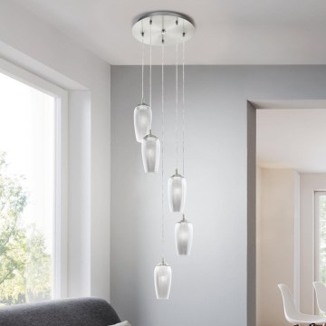 Eglo 96345 - LED-Pendelleuchte FARSALA 5xG9/2,5W/230V