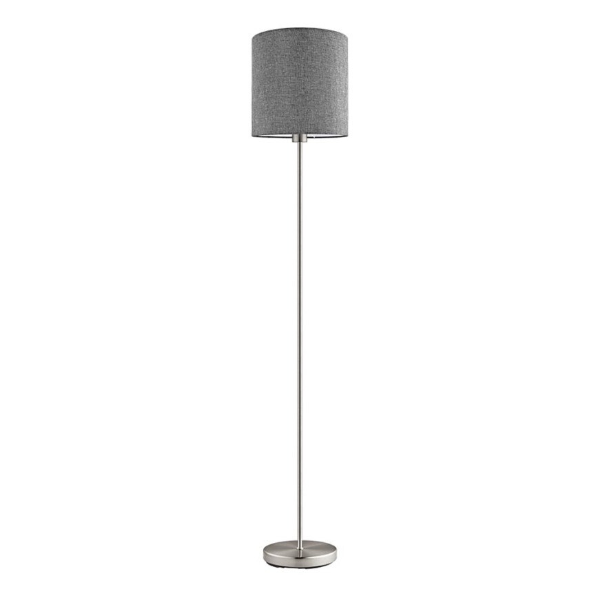 Eglo 96377 - Stehlampe PASTERI 1xE27/60W/230V grau