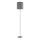 Eglo 96377 - Stehlampe PASTERI 1xE27/60W/230V grau
