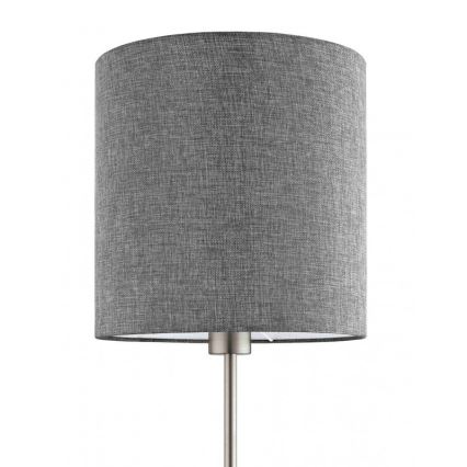Eglo 96377 - Stehlampe PASTERI 1xE27/60W/230V grau