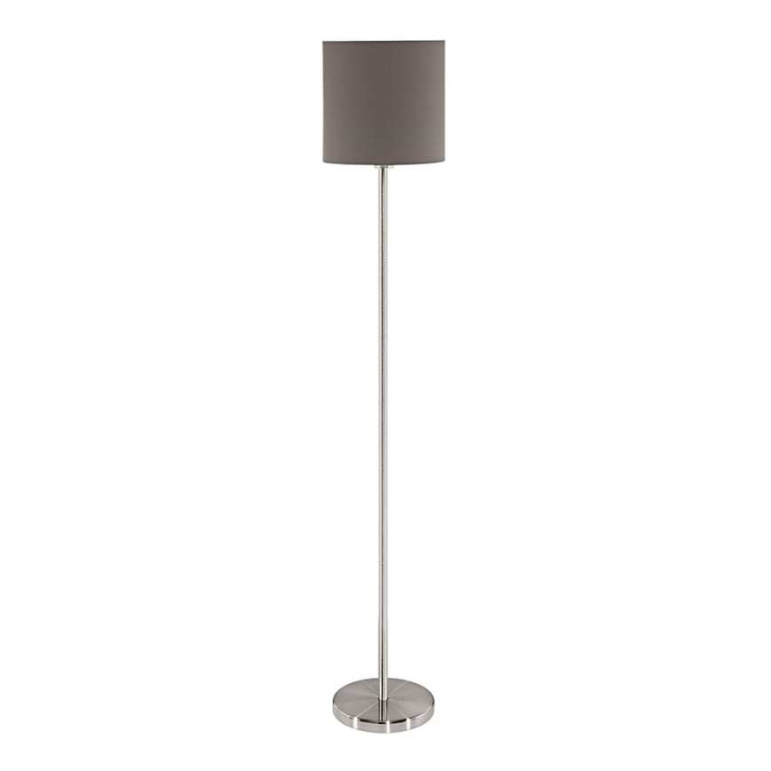 Eglo 96378 - Stehlampe PASTERI 1xE27/60W/230V braun