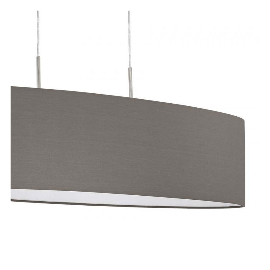 Eglo 96383 - Hängeleuchte PASTERI 2xE27/60W/230V braun 1000mm