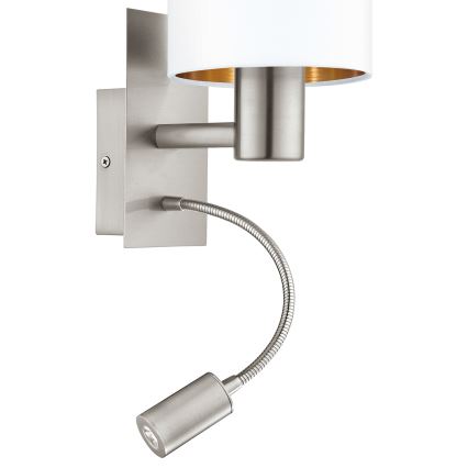 Eglo - LED Flexibles Leuchtmittel 1xE27/40W+LED/3,8W Weiß