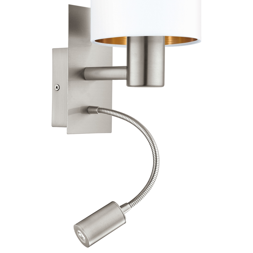 Eglo - LED Flexibles Leuchtmittel 1xE27/40W+LED/3,8W Weiß
