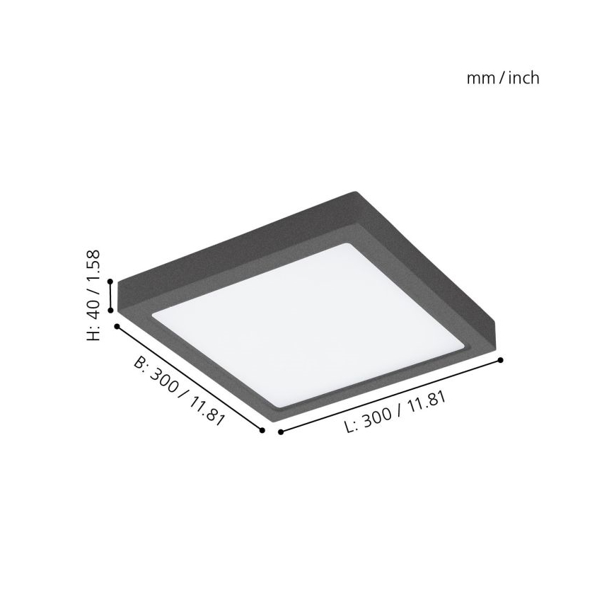 Eglo - LED Außenleuchte LED/22W