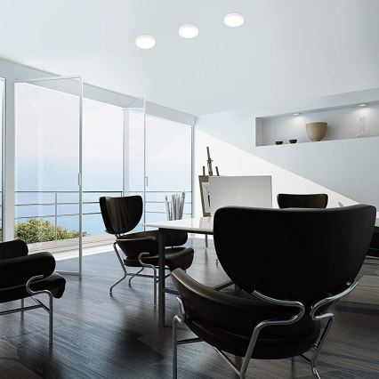 Eglo - Dimmbare LED-RGBW-Deckenleuchte FUEVA-C LED/15,6W/230V Bluetooth Ø 22,5 cm