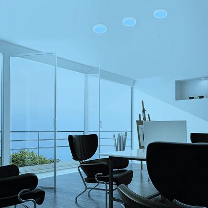 Eglo - LED RGBW dimmbare Deckenleuchte FUEVA-C LED/15,6W/230V Bluetooth