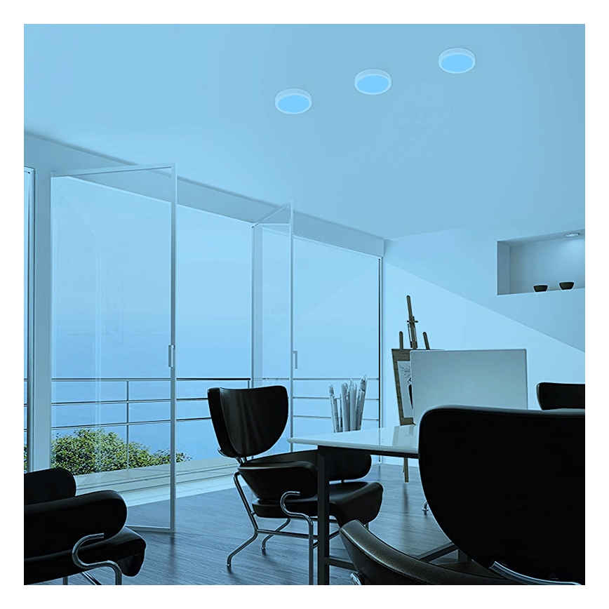 Eglo - LED RGBW dimmbare Deckenleuchte FUEVA-C LED/15,6W/230V Bluetooth