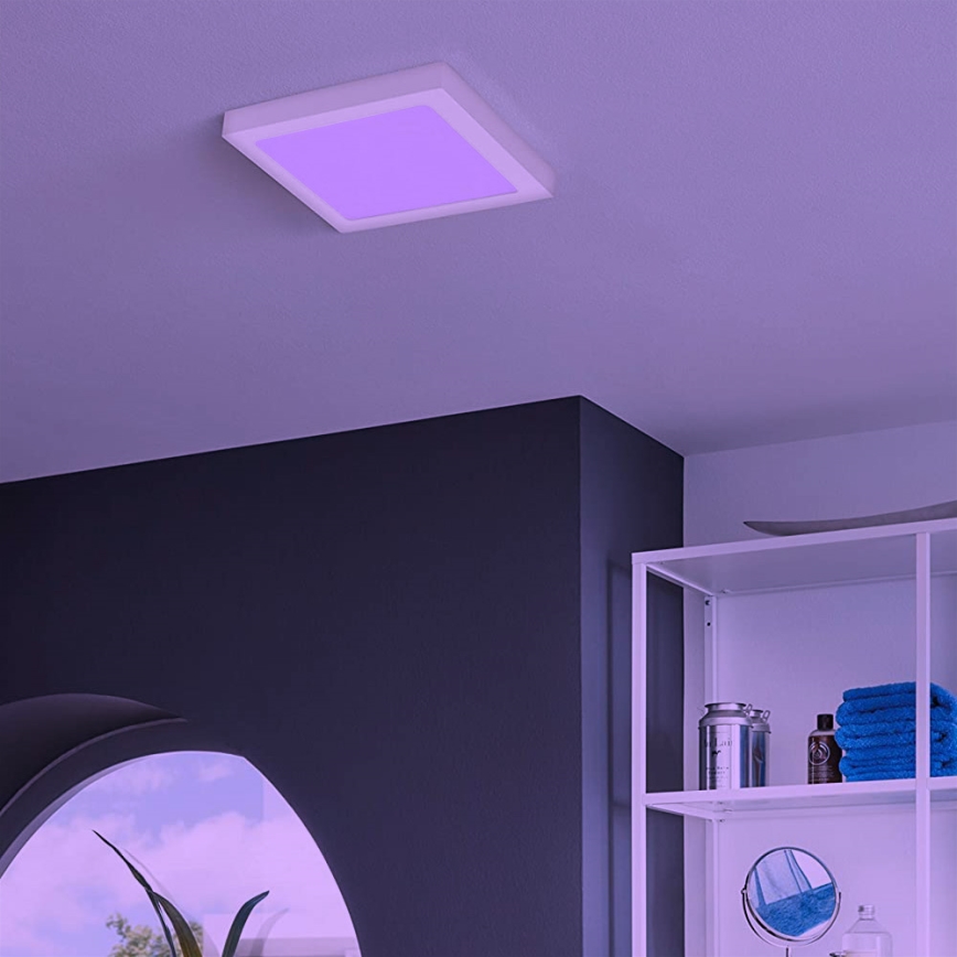 Eglo - LED RGBW dimmbare Deckenleuchte FUEVA-C LED/15,6W/230V Bluetooth