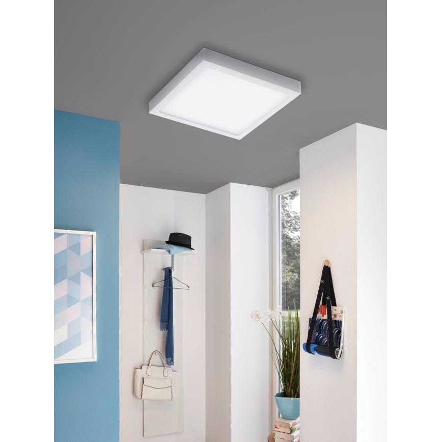 Eglo - LED RGBW dimmbare Deckenleuchte FUEVA-C LED/21W/230V 30x30 cm