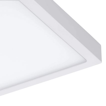 Eglo - LED RGBW Dimmbare Deckenleuchte FUEVA-C LED/21W/230V weiss eckig