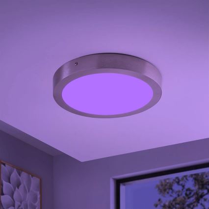 Eglo - LED RGBW dimmbare Deckenleuchte FUEVA-C LED/21W/230V Bluetooth