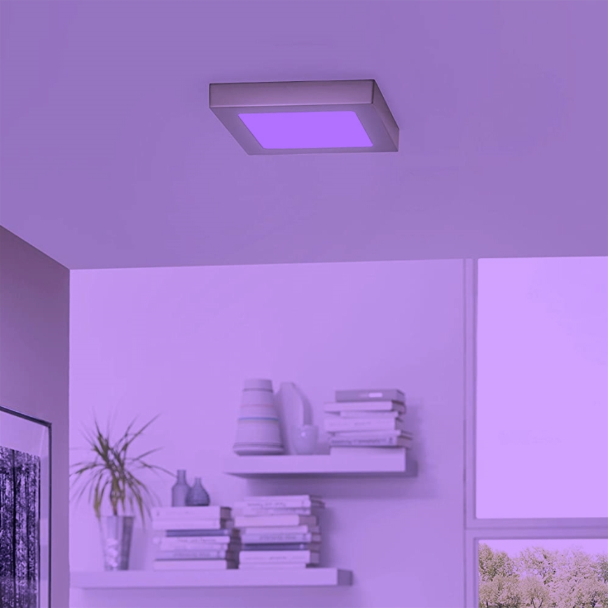 Eglo - LED RGBW dimmbare Deckenleuchte FUEVA-C LED/15,6W/230V Bluetooth