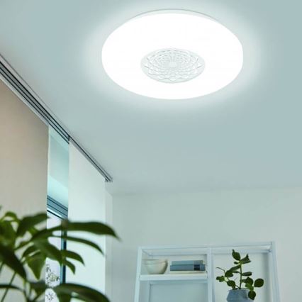 Eglo - LED RGBW dimmbare Wand-Deckenleuchte CAPASSO-C LED/17W/230V