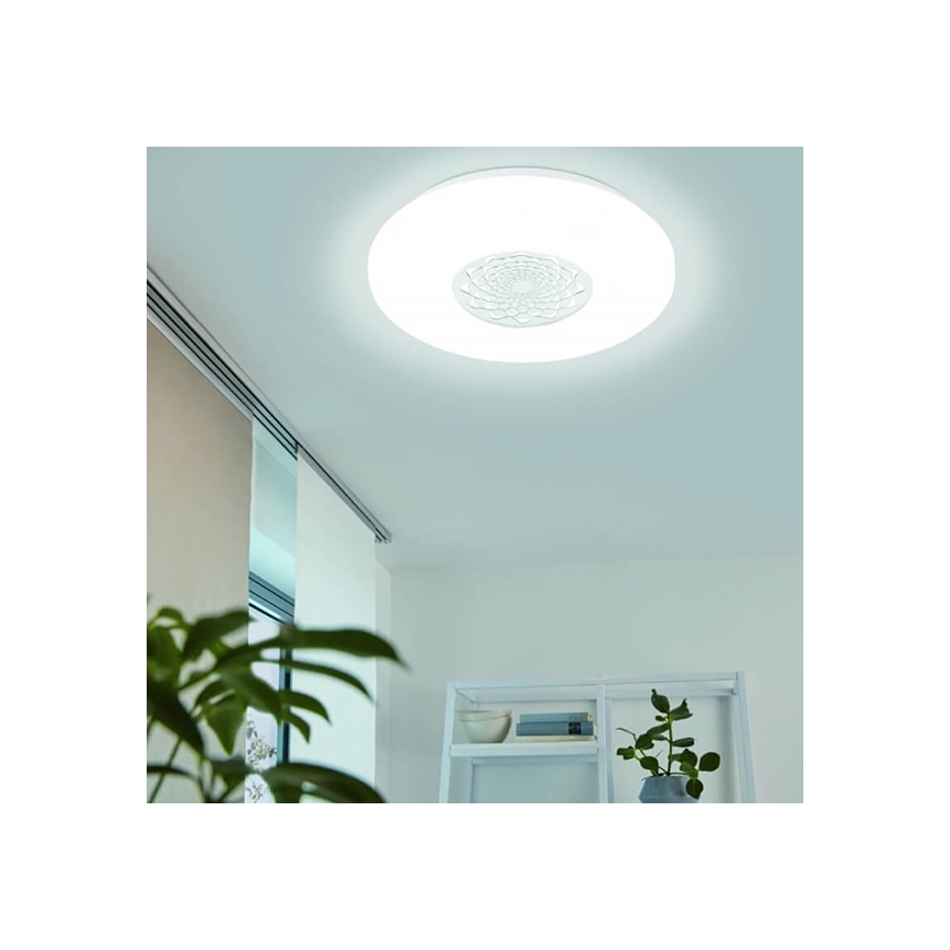 Eglo - LED RGBW dimmbare Wand-Deckenleuchte CAPASSO-C LED/17W/230V