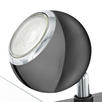 Eglo 96838 - LED Spotlight mit Clip BIMEDA 1xGU10/3,3W/230V schwarz