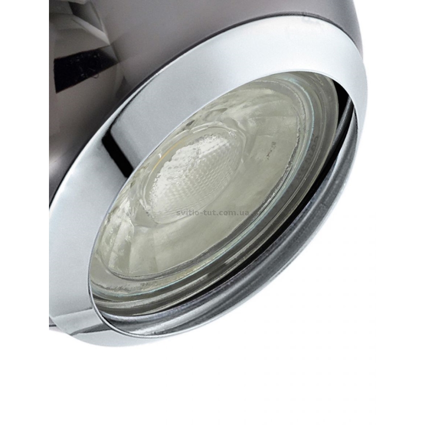 Eglo 96841 - LED Wandlampe in Steckdose BIMEDA 1xGU10/3,3W/230V grau