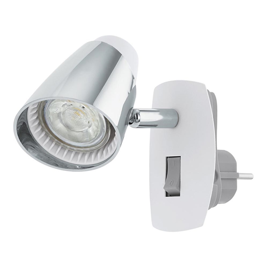 Eglo 96846 - LED Wandleuchte in Steckdose MONCALVIO 1 1xGU10/3,3W/230V