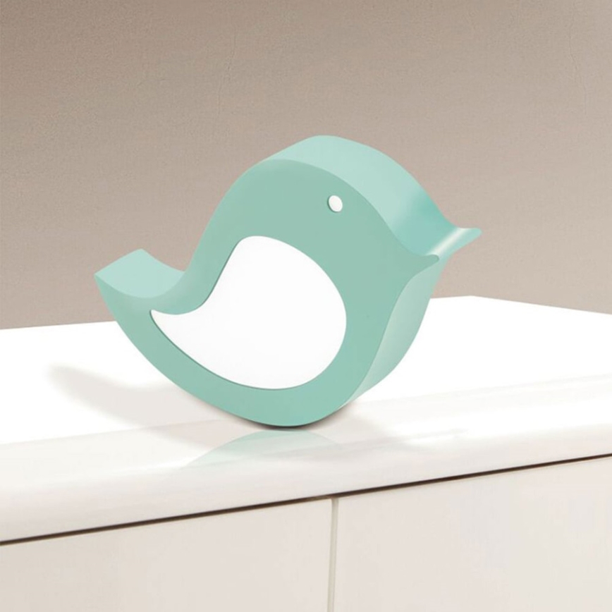 Eglo 96853 - LED Kinder Wandleuchte SPARINO 1xLED/4,2W/230V blau