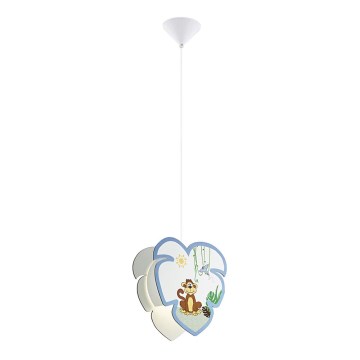 Eglo 96952 - Kinder Kronleuchter LOUIE 1xE27/60W/230V