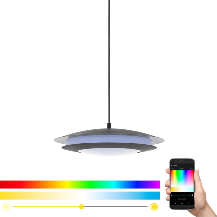 Eglo 96979 - LED RGB Pendelleuchte MONEVA-C LED/27W/230V
