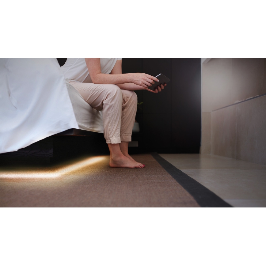 Eglo - SET 2x LED-Leiste mit Bewegungssensor 2xLED/36x0,1W/230V 2,4m