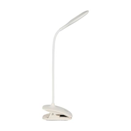 Eglo - Dimmbare LED-Leuchte mit Klemme 1xLED/3W/5V 500 mAh weiß