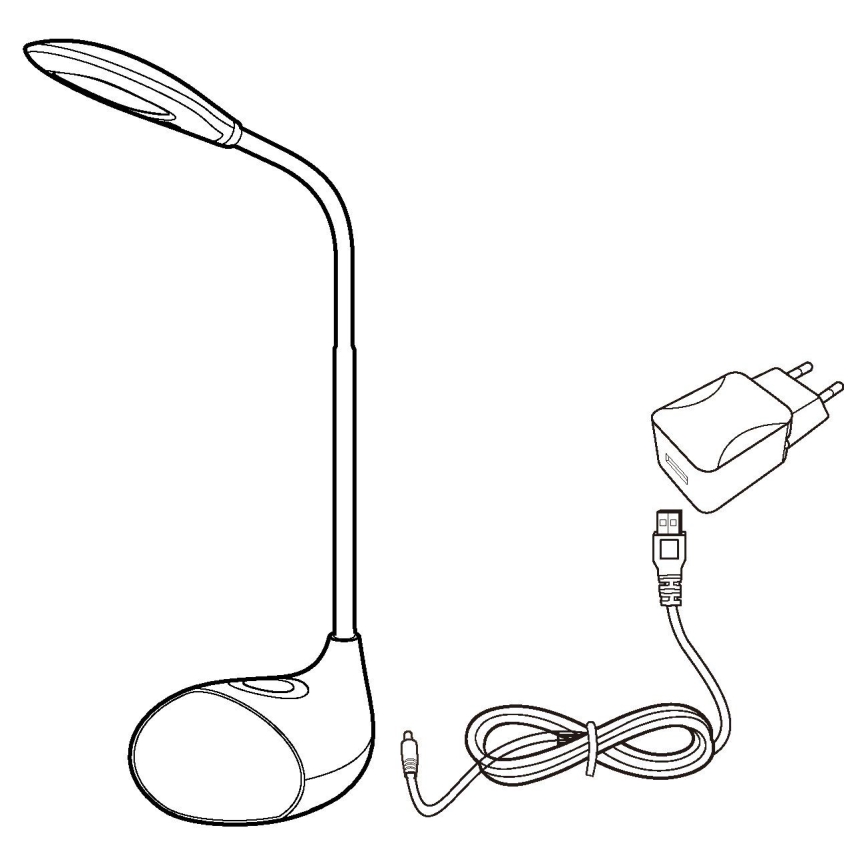 Eglo - Dimmbare LED-Tischleuchte LED/2,2W+0,3W/230V RGB