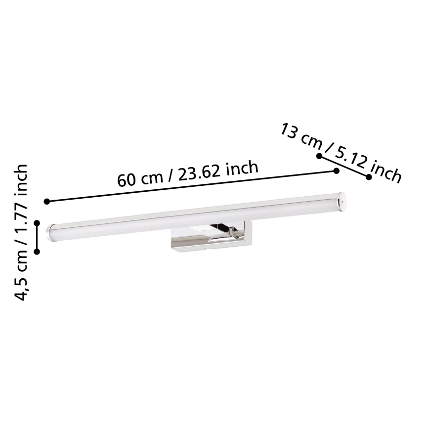 Eglo - LED-Badezimmer-Spiegelleuchte LED/11W/230V IP44
