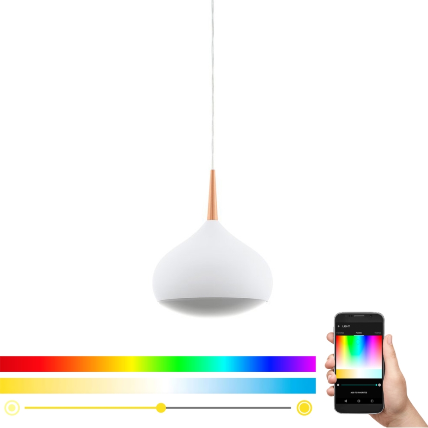 Eglo 97087 - LED RGBW dimmbares Pendelleuchte COMBA-C 1xLED/18W/230V