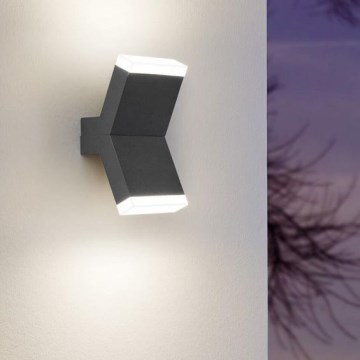 Eglo 97154 - LED-Außenwandleuchte CANTZO 2xLED/4W/230V IP44
