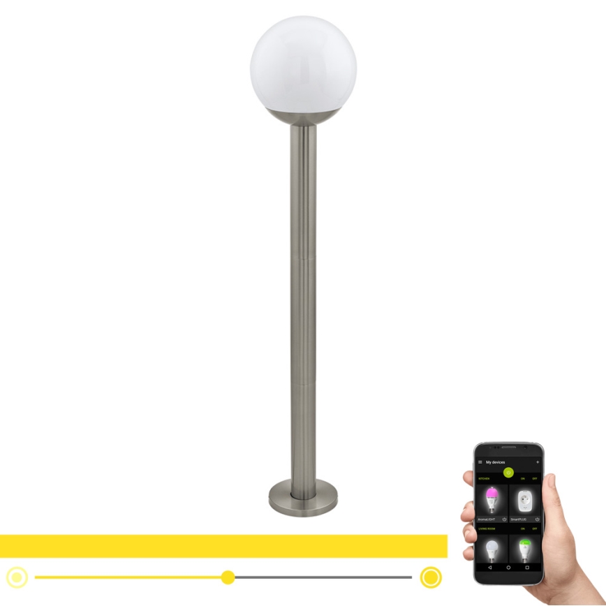 Eglo 97249 - LED dimmbare Außenleuchte NISIA-C 1xE27/9W/230V 980 mm IP44