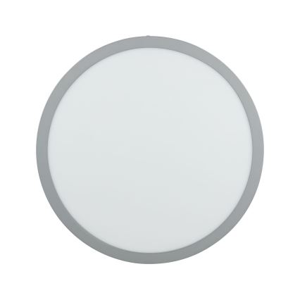 Eglo - LED Deckenleuchte 1xLED/25W/230V silber rund 2500 lm