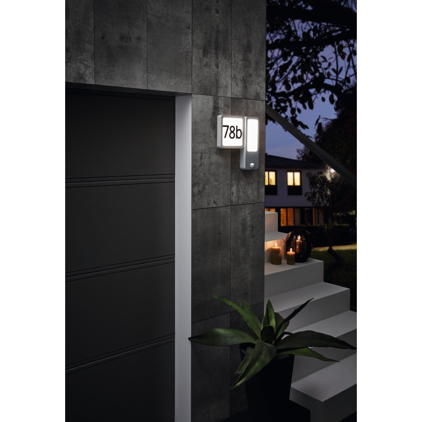 Eglo - LED Außenwandleuchte 2xLED/2,7W + LED/3,6W/230V IP44