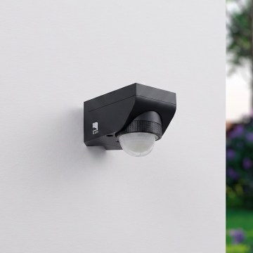 Eglo 97467 - Außen-Bewegungs- und Dämmerungssensor DETECT ME 4 12 m schwarz IP44