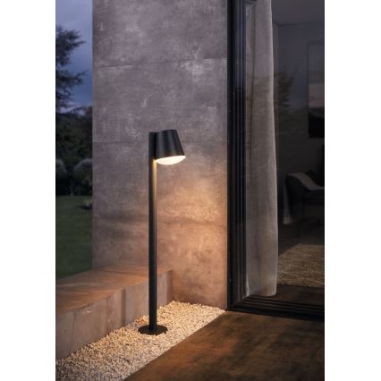 Eglo - Dimmbare LED-RGB-Außenleuchte CALDIERO-C 1xE27/9W/230V anthrazit IP44