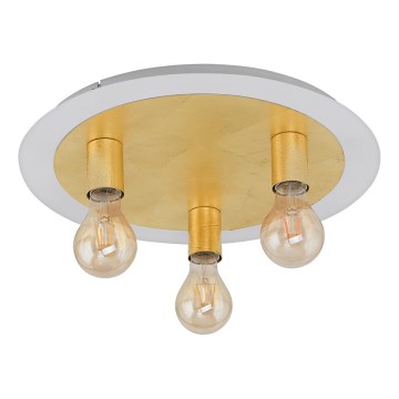 Eglo 97492 - LED-Deckenleuchte PASSANO 3xE27/4W/230V goldfarben