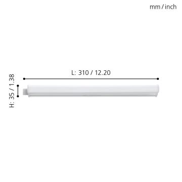Eglo - LED Unterschrankleuchte - Küche LED/3,2W/230V