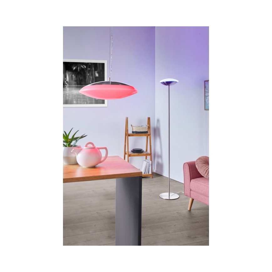Eglo 97812 - LED RGB dimmbare Pendelleuchte an Seil FRATTINA-C 1xLED/27W/230V