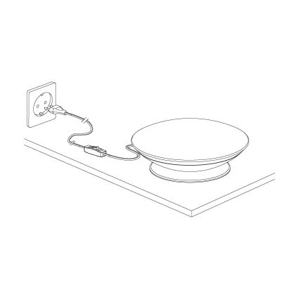 Eglo 97813 - LED RGB dimmbare Tischleuchte FRATTINA-C LED/18W/230V