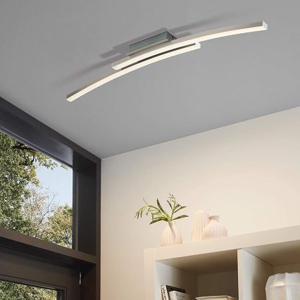 Eglo 97909 - LED RGB dimmbare aufgesetzte Deckenleuchte FRAIOLI-C 2xLED/17W/230V