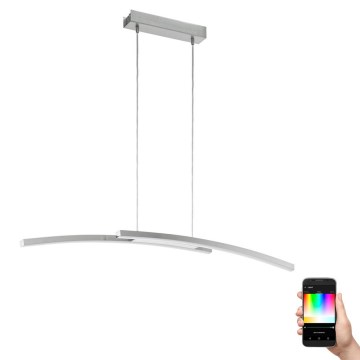 Eglo 97911 - LED RGB dimmbare Hängeleuchte an Kabel FRAIOLI-C 2xLED/17W/230V