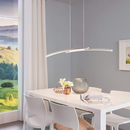 Eglo 97911 - LED RGB dimmbare Pendelleuchte an Kabel FRAIOLI-C LED/34W/230V