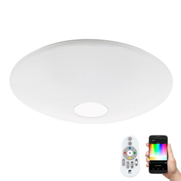 Eglo 97918 - Dimmbare LED-RGB-Deckenleuchte TOTARI-C LED/34W/230V + Fernbedienung